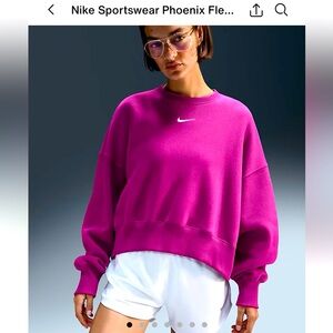 COPY - Nike Oversized fleece crew